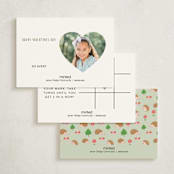 "Hedgehog Maze Game" - Classroom Valentines in Sage by Kartika Paramita - Back of Card Options