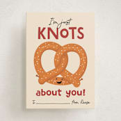 "Knots About You" - Classroom Valentines in Dough by Erica Krystek - Front