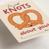 "Knots About You" - Classroom Valentines in Dough by Erica Krystek - Detail