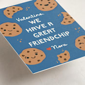 "Friendchip" - Classroom Valentines in Azure by Annie Holmquist - Detail