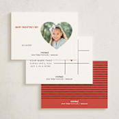 "HIYA Valentine" - Classroom Valentines in Sunset by Shiny Penny Studio - Back of Card Options
