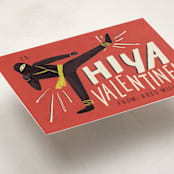 "HIYA Valentine" - Classroom Valentines in Sunset by Shiny Penny Studio - Detail