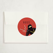 "HIYA Valentine" - Classroom Valentines in Sunset by Shiny Penny Studio - Matching Custom Sticker