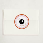 "Click" - Classroom Valentines in Terracotta by Gwen Bedat - Matching Custom Sticker