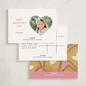 "Butter Friend" - Classroom Valentines in Flamingo by Jackie Crawford - Back of Card Options