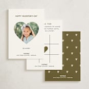 "So Mochi" - Classroom Valentines in Olive by Ani Somi - Back of Card Options