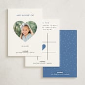 "Narwhal" - Classroom Valentines in Ocean by Jenna Holcomb - Back of Card Options