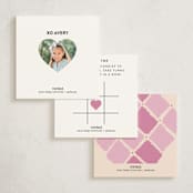 "ChocolateBox" - Classroom Valentines in Cream by Hilda Ugboduma - Back of Card Options