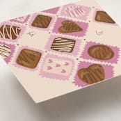 "ChocolateBox" - Classroom Valentines in Cream by Hilda Ugboduma - Detail