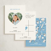"home run!" - Classroom Valentines in Sky by Erin L. Wilson - Back of Card Options