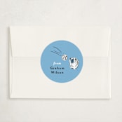 "home run!" - Classroom Valentines in Sky by Erin L. Wilson - Matching Custom Sticker