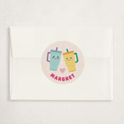 "Fill my cup" - Classroom Valentines in Candy by Pixel and Hank - Matching Custom Sticker