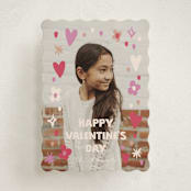 "Pretty Picture" - Classroom Valentines in Cotton Candy by Ani Somi - Front