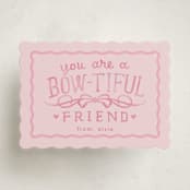 "Bow-tiful" - Classroom Valentines in Cotton Candy by Erin L. Wilson - Front
