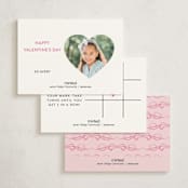 "Bow-tiful" - Classroom Valentines in Cotton Candy by Erin L. Wilson - Back of Card Options