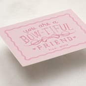"Bow-tiful" - Classroom Valentines in Cotton Candy by Erin L. Wilson - Detail