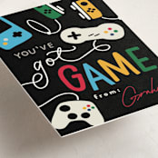 "You've got Game" - Classroom Valentines in Late Night by Erin L. Wilson - Detail