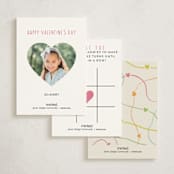 "You color my world" - Classroom Valentines in Rainbow by Orasie - Back of Card Options