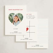 "Valentine Mad Libs" - Classroom Valentines in Cherry by Shirley Lin Schneider - Back of Card Options