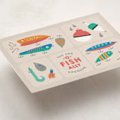 "Tackle Box" - Classroom Valentines in Lake by Michelle Taylor - Detail