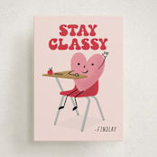 "Stay Classy" - Classroom Valentines in Cherry by mo kelley - Front