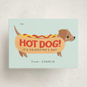 "hot dog" - Classroom Valentines in Pool by Itsy Belle Studio - Front