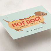 "hot dog" - Classroom Valentines in Pool by Itsy Belle Studio - Detail