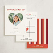 "Here for the Candy" - Classroom Valentines in Heart by Stephanie Hawkes - Back of Card Options