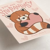 "Stu-Pandas" - Classroom Valentines in Melon by Laura Hankins - Detail