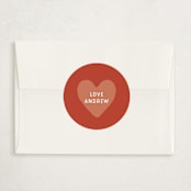 "Crayon Box" - Classroom Valentines in Lemondrop by Michelle Taylor - Matching Custom Sticker