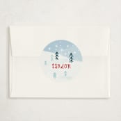 "Snow Glad" - Classroom Valentines in Cherry by Pixel and Hank - Matching Custom Sticker