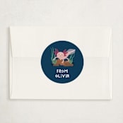 "A'Lotl" - Classroom Valentines in Fresh Water by Erica Krystek - Matching Custom Sticker