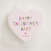 "Valentine Cutie" - Classroom Valentines in Grape by Pixel and Hank - Front