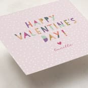 "Valentine Cutie" - Classroom Valentines in Grape by Pixel and Hank - Detail