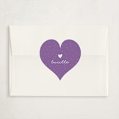 "Valentine Cutie" - Classroom Valentines in Grape by Pixel and Hank - Matching Custom Sticker