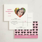 "Brighten" - Classroom Valentines in Bubblegum by Hudson meet Rose - Back of Card Options