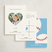 "Grand Slam" - Classroom Valentines in Aquarium by Erin L. Wilson - Back of Card Options