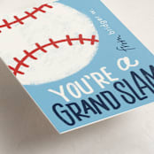 "Grand Slam" - Classroom Valentines in Aquarium by Erin L. Wilson - Detail