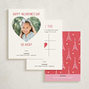 "Disney's Aristocats Adorable Marie" - Classroom Valentines in Rose by Leia Matt - Back of Card Options