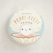 "Pearl-fect friend!" - Classroom Valentines in Sea by Itsy Belle Studio - Front
