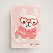 "Yappy V-Day!" - Classroom Valentines in Blush by Itsy Belle Studio - Front
