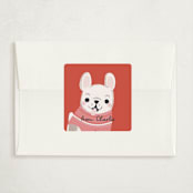 "Yappy V-Day!" - Classroom Valentines in Blush by Itsy Belle Studio - Matching Custom Sticker