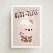 "Best-Teas" - Classroom Valentines in Mocha by Itsy Belle Studio - Front