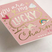 "Lucky Charm" - Classroom Valentines in Carnation by Alethea and Ruth - Detail