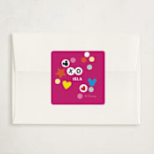 "Heart Day" - Classroom Valentines in Bubblegum by Baumbirdy - Matching Custom Sticker