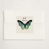 "One of a kind butterfly" - Classroom Valentines in Daisy by Alethea and Ruth - Matching Custom Sticker