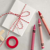 "Happy Heart Day" - Classroom Valentines in Red Hot by Jessica Ogden - For Scale