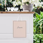 "Chic Gala" - Small Signs in Cotton Candy by Kimberly FitzSimons - In Use
