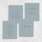 "Layered" - Small Signs in Cloud by Kelly Schmidt - Text Layout Options for Small Signs