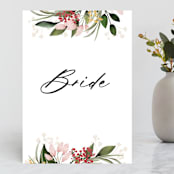 "Blossom" - Small Signs in Blush by Susan Moyal - Front
